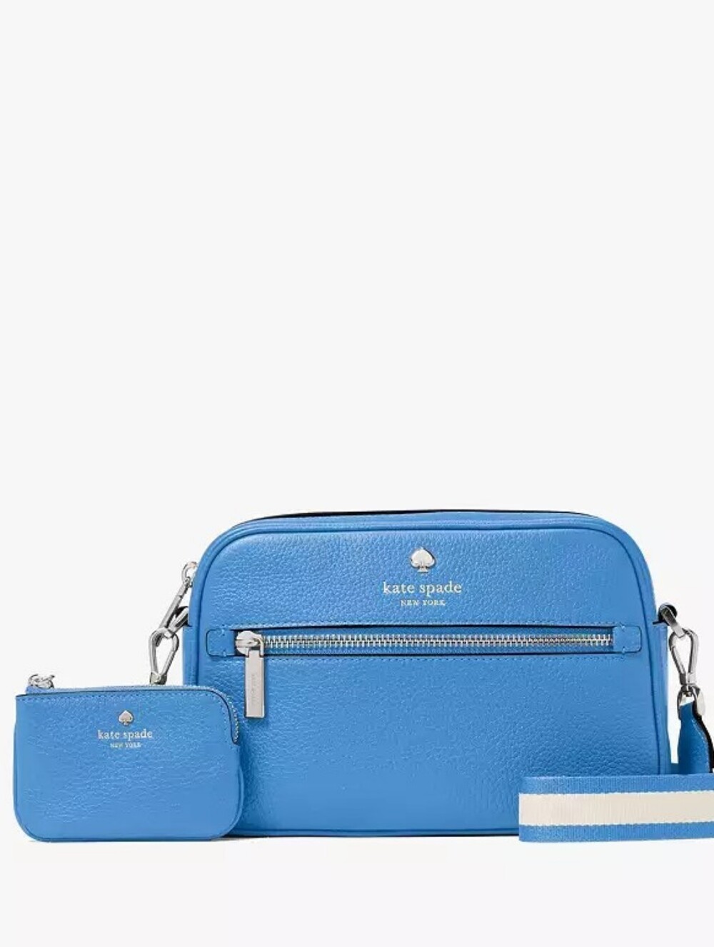 Kate Spade ♤ Blue Emma Camera Bag